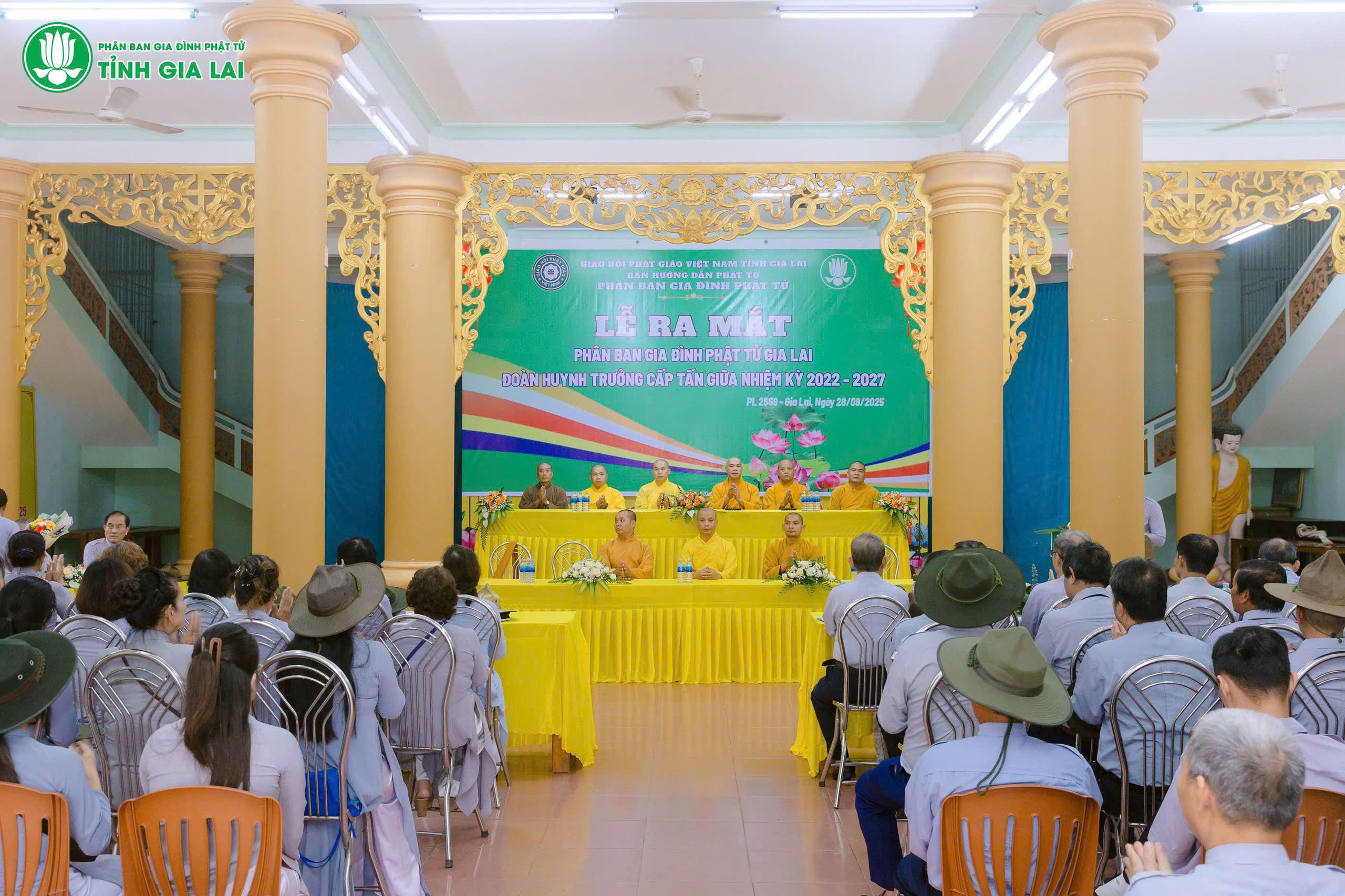 Gia Lai: Lễ ra mắt Phân ban GĐPT tỉnh Gia Lai nhiệm kỳ 2022 - 2027